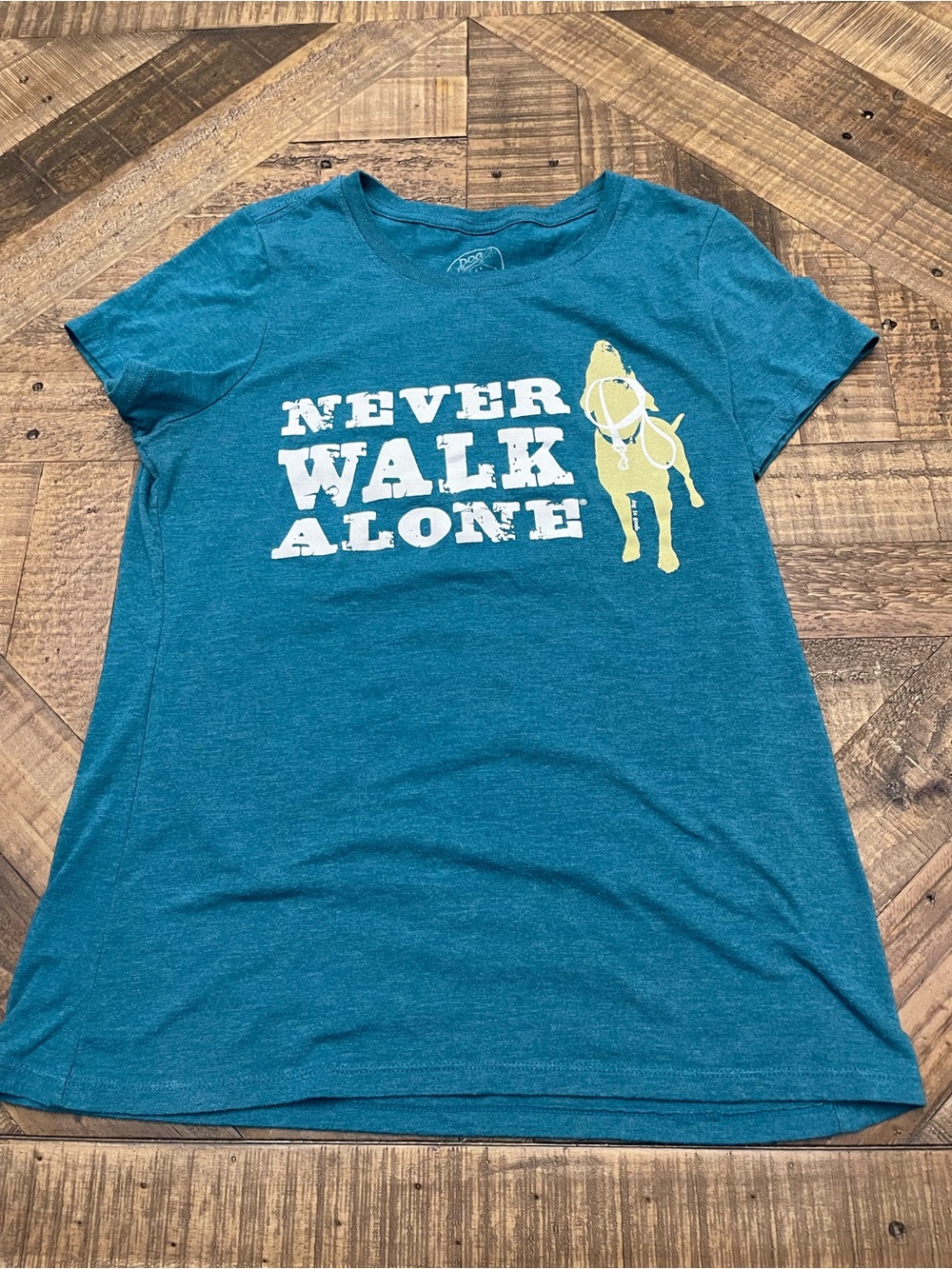 Dog is Good "Never Walk Alone" Women's T-Shirt